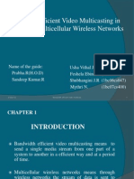 Bandwidth Efficient Video Multicasting in Multiradio Multicellular Wireless Networks