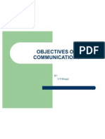 Objectives of Communication Fnal 7