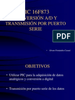 Pic16f873 - Conversion Ad y Transmision Por Puerto Serie