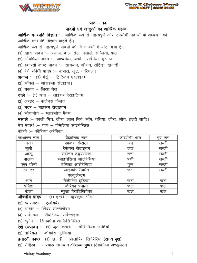 Class 10 Chapter 14 Assignment Questions