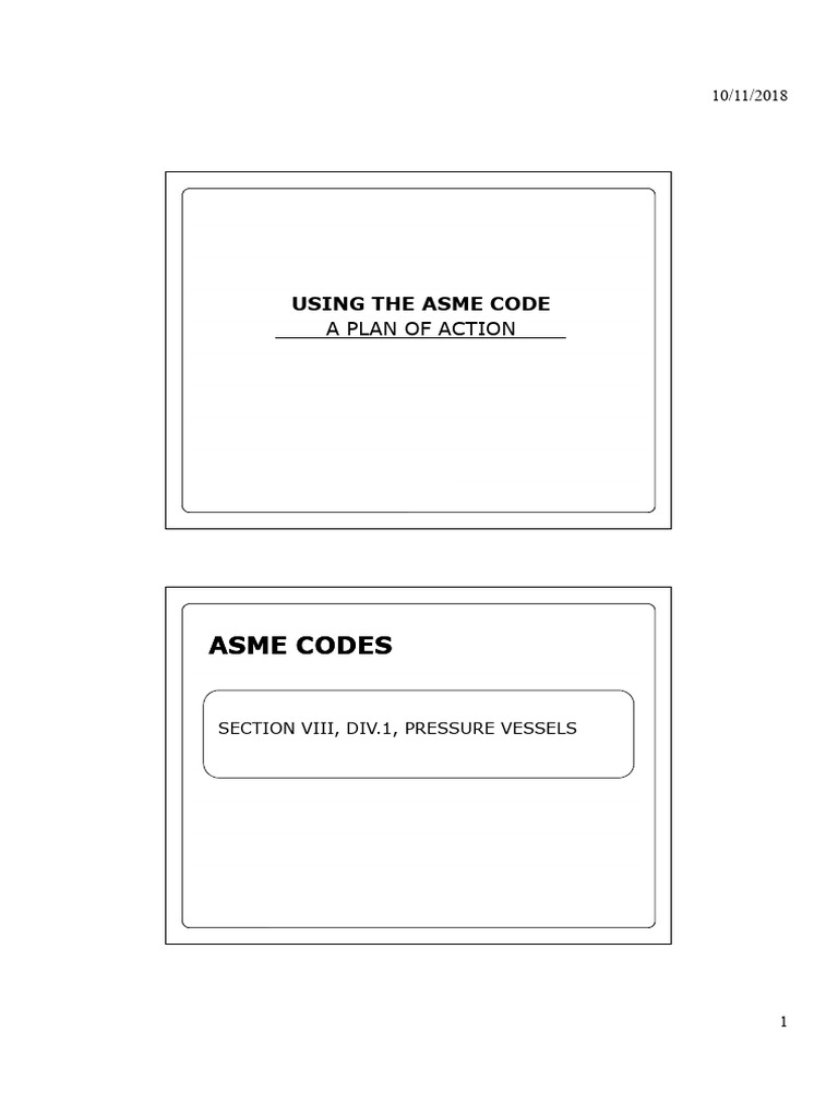 Using ASME Code | PDF | Engineering Tolerance