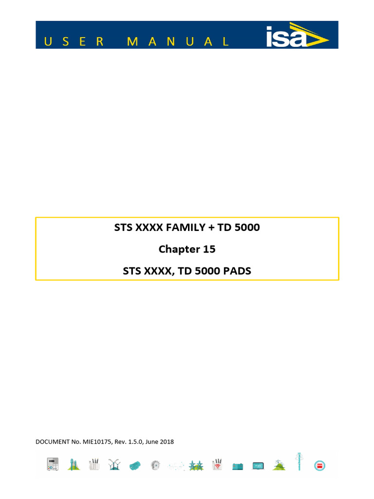 STS XXXX and TD 5000 PADS Overview | PDF | Icon (Computing ...