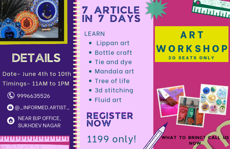 Art Workshop 1 Pdf