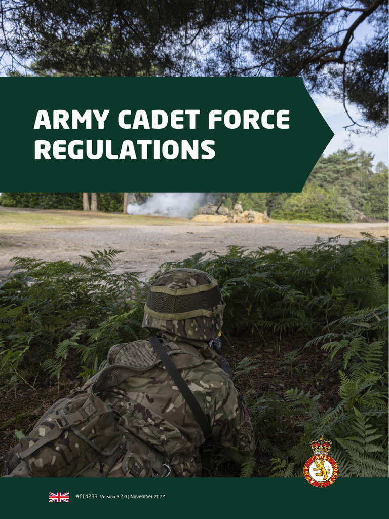 ACF Regulations Version 3.2.0 Overview | PDF | Military Organization