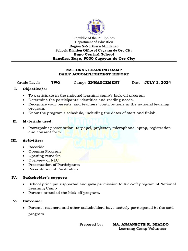 NLC JULY 1, 2024 MIALDO REPORT PDF