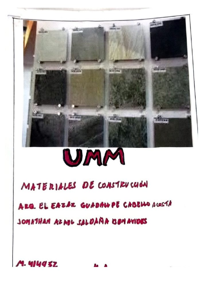 Materiale Muros, Pisos, C | PDF