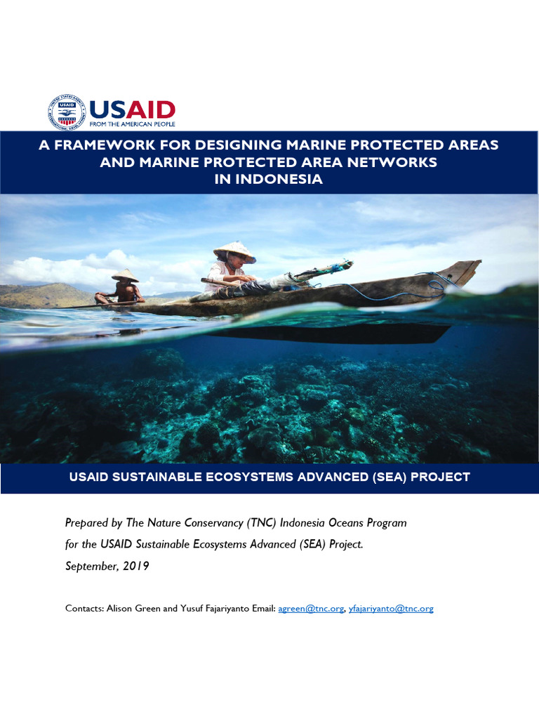 Framework For Designing Mpas And Mpa Networks In Indonesia Pdf