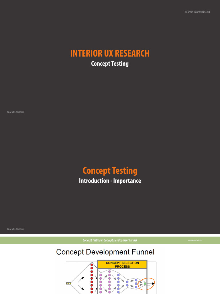 Interior Ux Research - Concept Testing | PDF | Usability | Human ...
