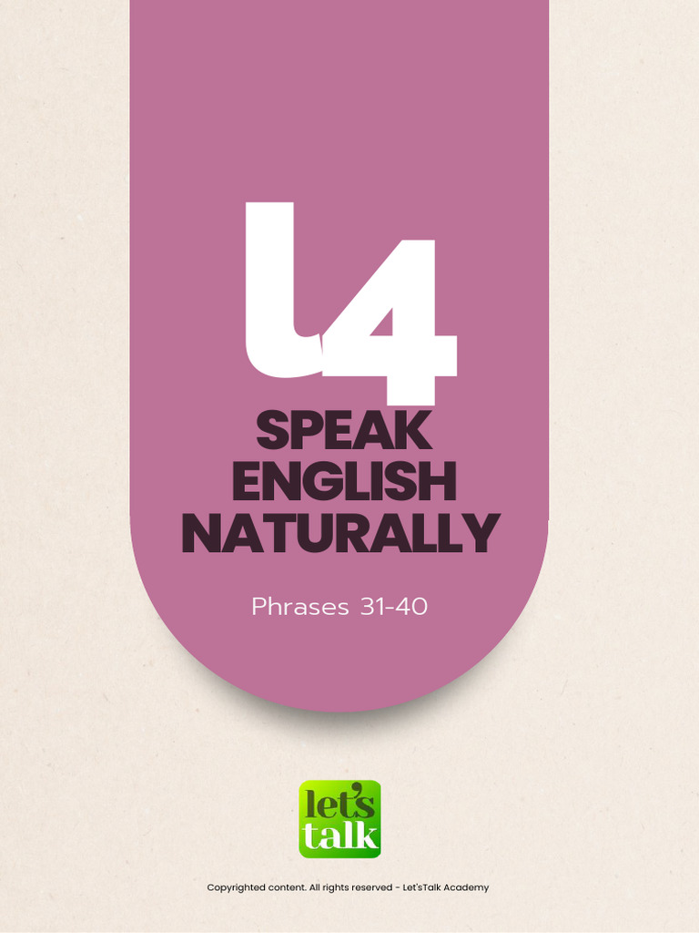 Study Notes Lesson 04 Smart English Phrases Part 2 Pdf