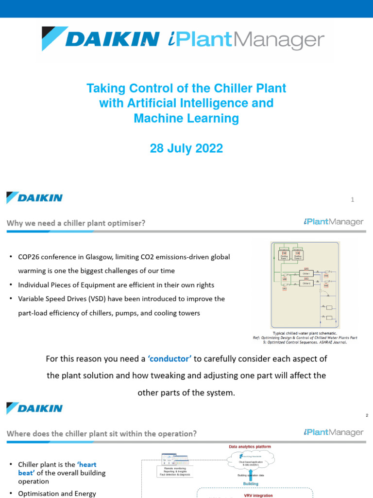 AI-Driven Chiller Plant Optimization | PDF | Building Automation ...