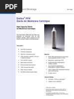 PALL - Emflon PFR - Datasheet | PDF | Sterilization (Microbiology ...