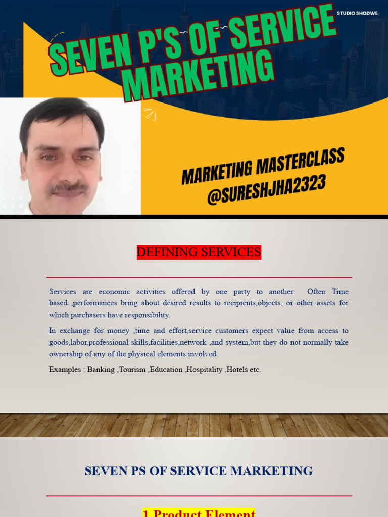 Understanding Service Marketing Essentials | PDF | Marketing | Value ...