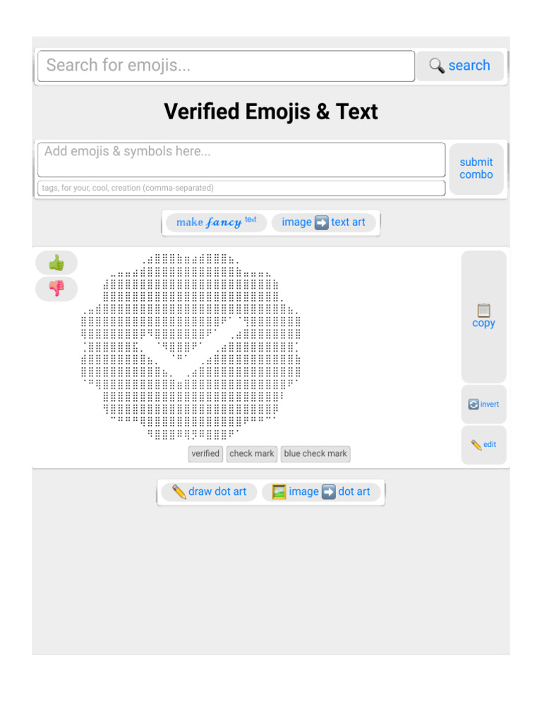 Verified Emojis & Text | ? ,★ | Copy & Paste | PDF