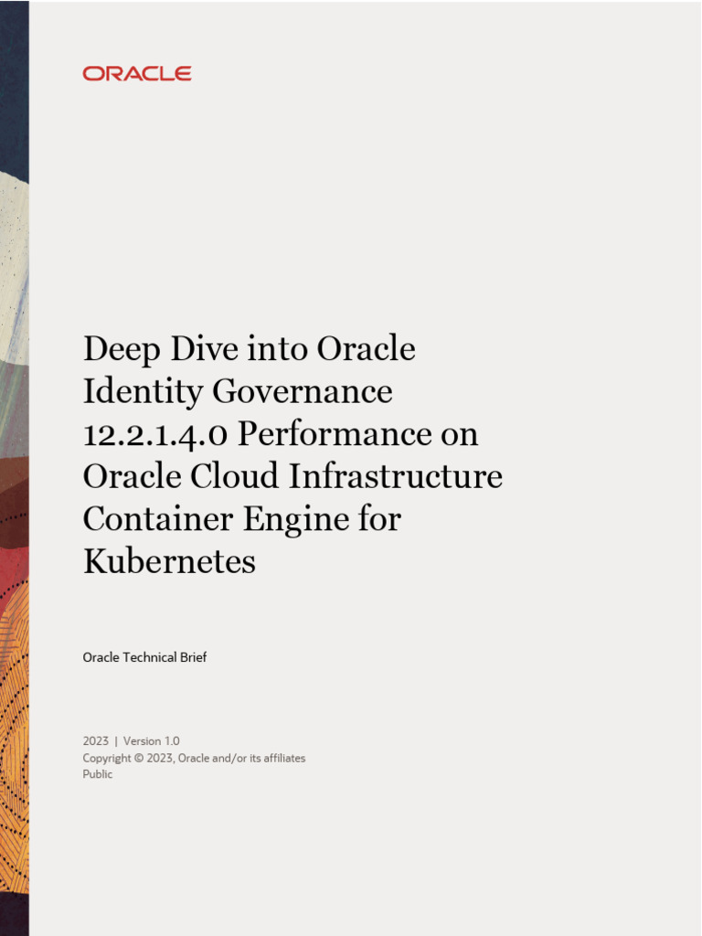 Oracle Identity Governance 12c Performance Insights | PDF | Oracle ...