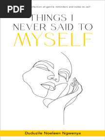 Things I Never Said To Myself - Duduzile Noeleen Ngwenya