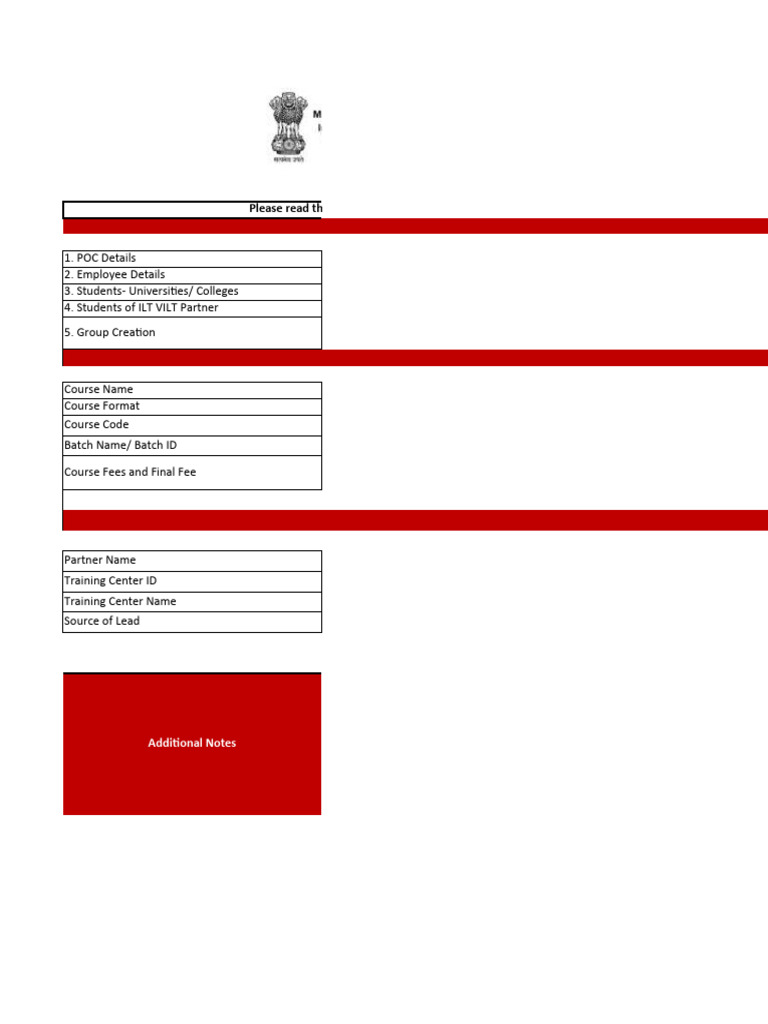 Course Enrollment Form for Institutions | PDF | Cyberspace ...