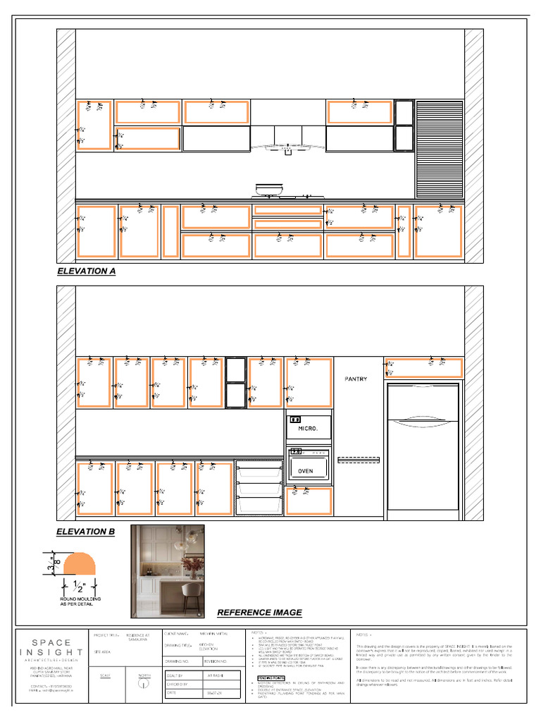 Kitchen Elevation - Revised | PDF