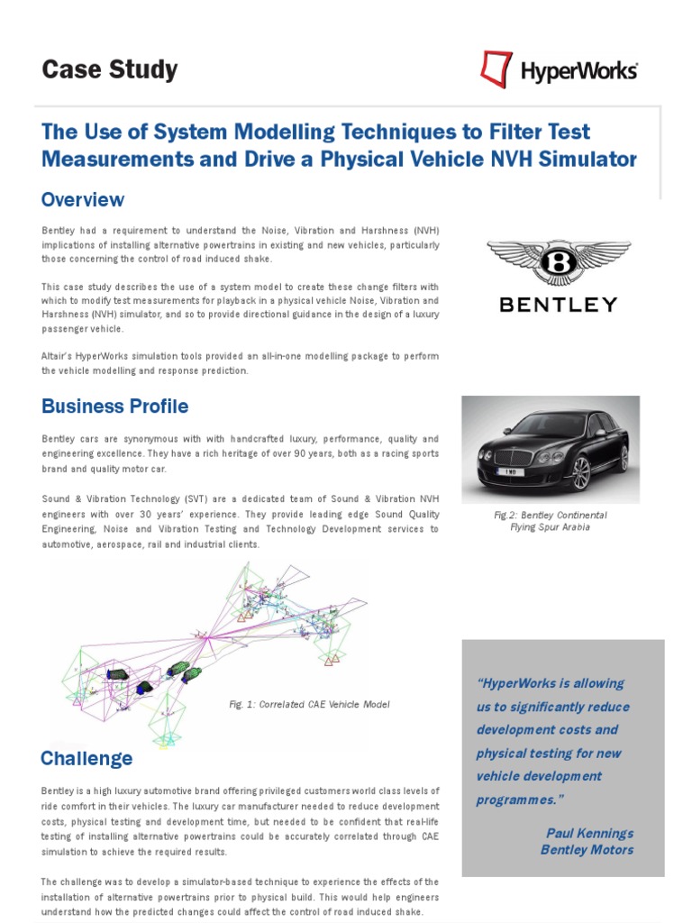 Bentley case study image