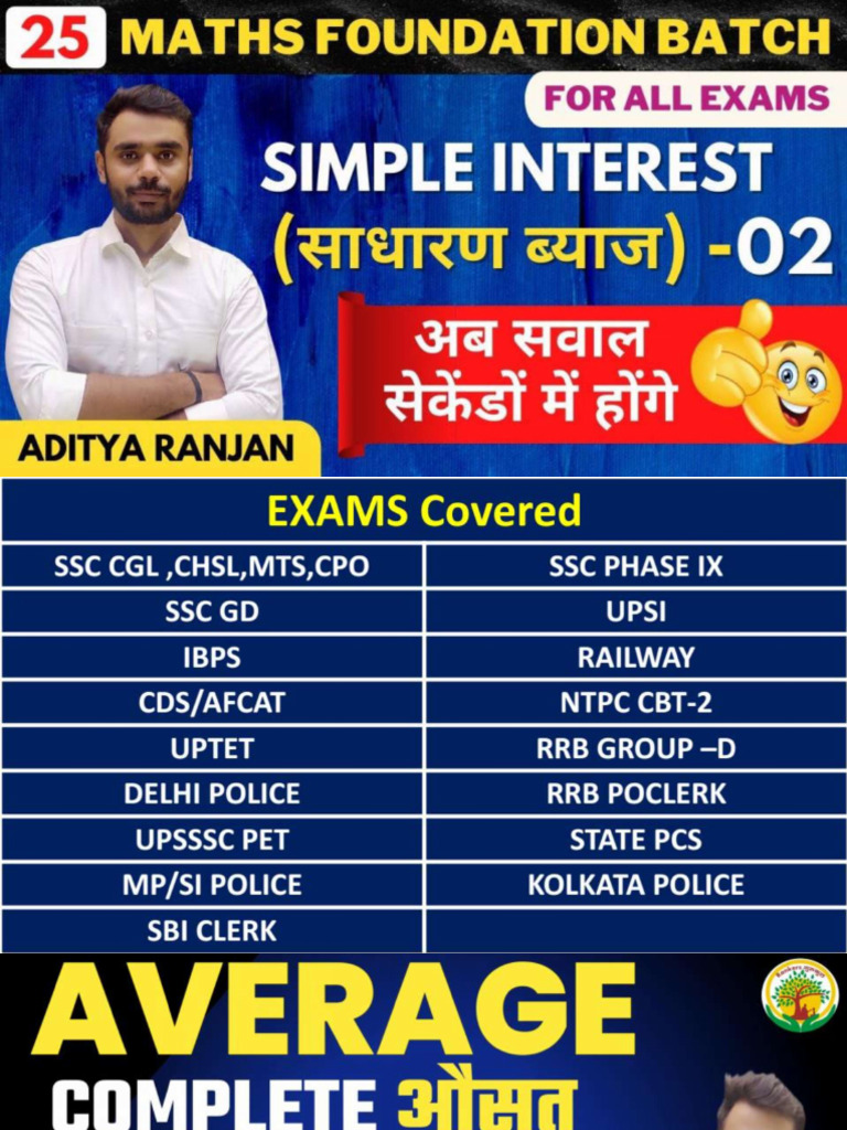 Simple Interest Class 5