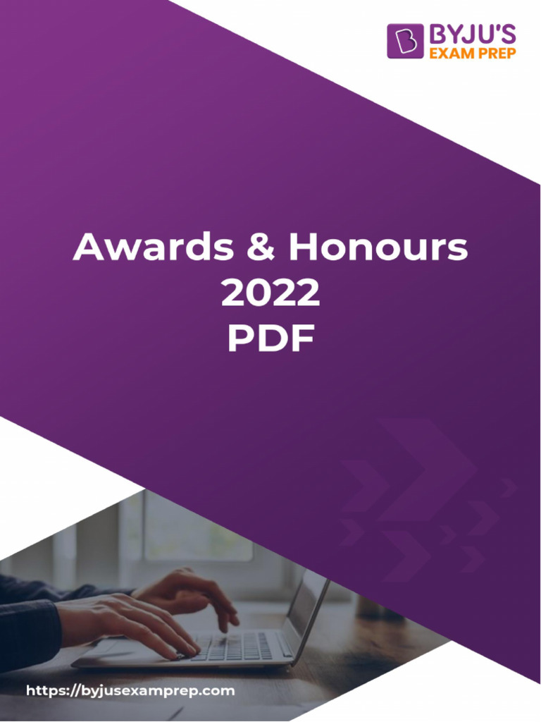 Key Global Awards and Honors Overview | PDF | Awards | Orders ...
