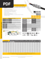 CMP A2F Cable Gland Specifications | PDF | Materials | Building Engineering