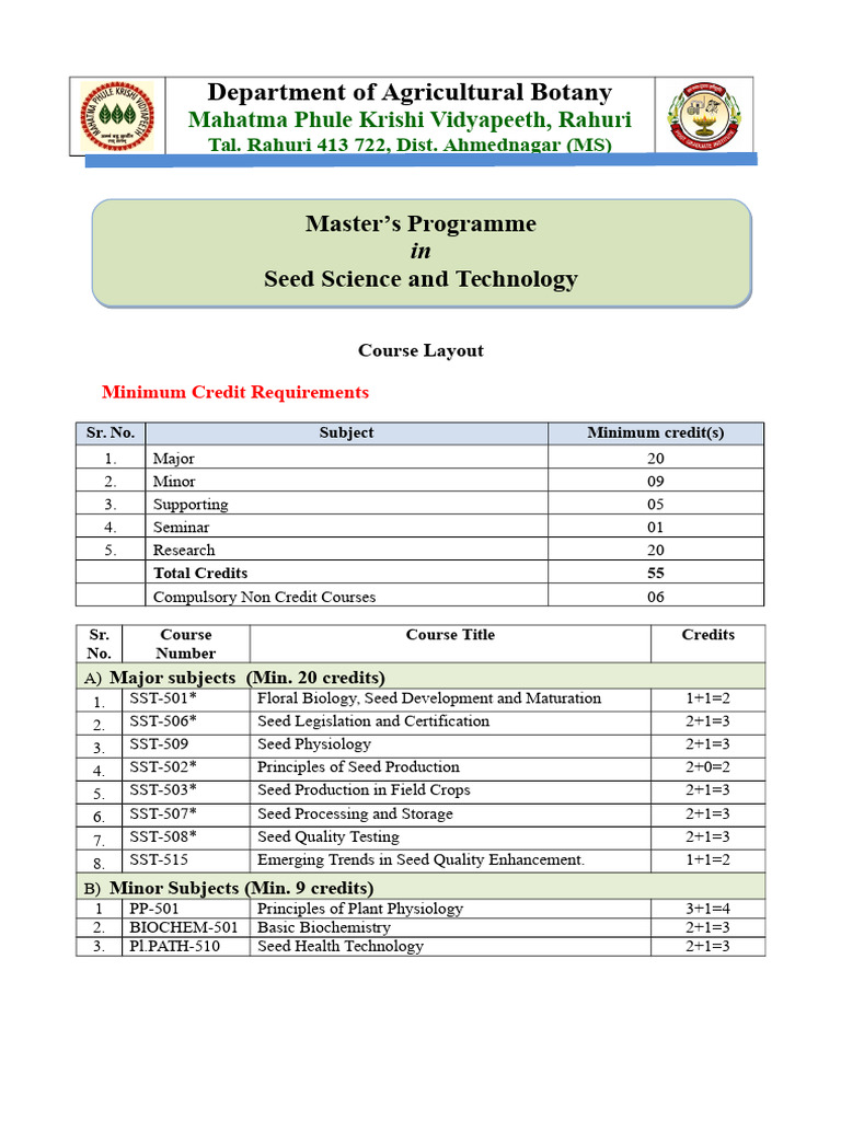 Seed Science Technology 20191128023620 Pdf Seed Metabolism