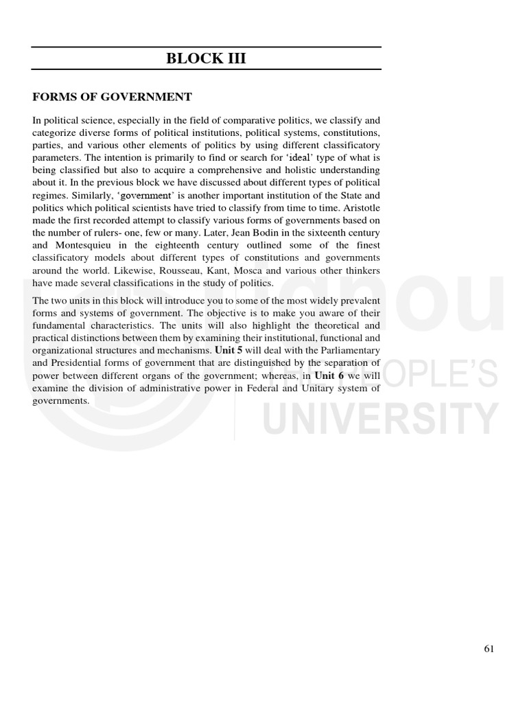 Block 3 forms of government pdf cabinet government heads of state