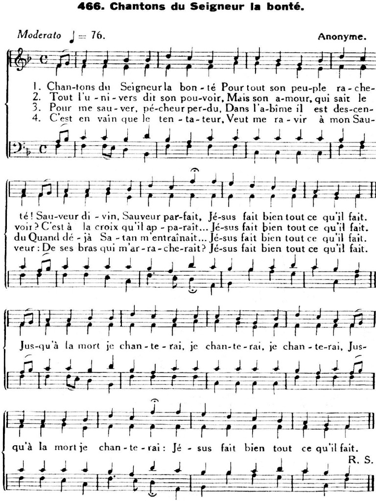 Af466 Chantons Du Seigneur La Bonte ü Pdf