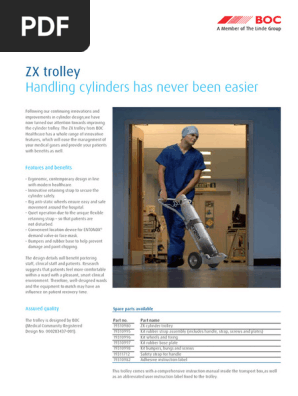 Innovative ZX Cylinder Trolley Features | PDF