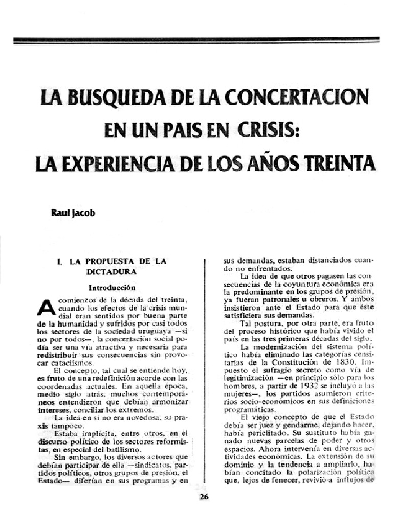 Jacob r la busqueda de la concertacion pdf