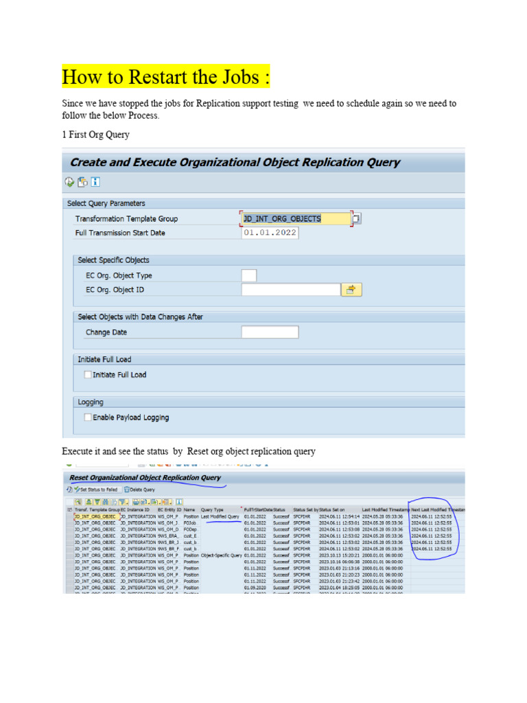 Restart Jobs After Replication Pdf