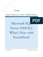 Microsoft SQL Server 2008 R2: What'S New With Powerpivot?: Expert Reference Series of White Papers
