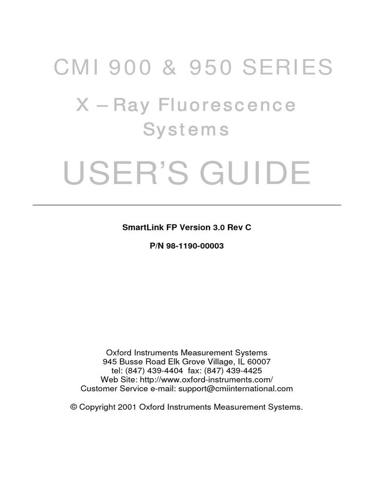 CMI900 User's Guide | PDF | Icon (Computing) | Calibration