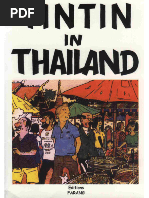 Tintin 26 Tintin in Thailand