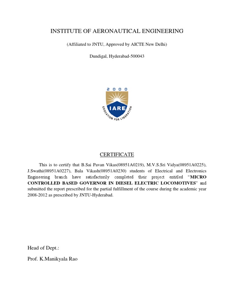 Certificate | PDF | Technology & Engineering