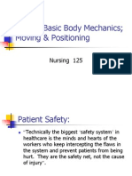 Safety Basic Body Mechanics