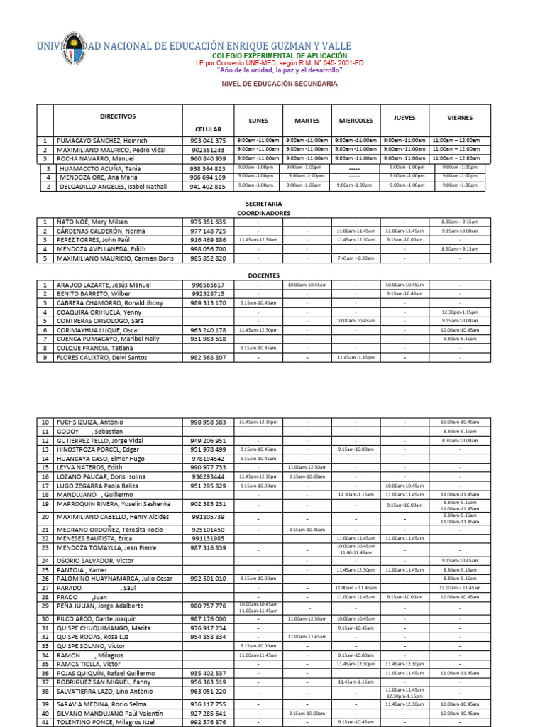 Horario De Atencion Del 010