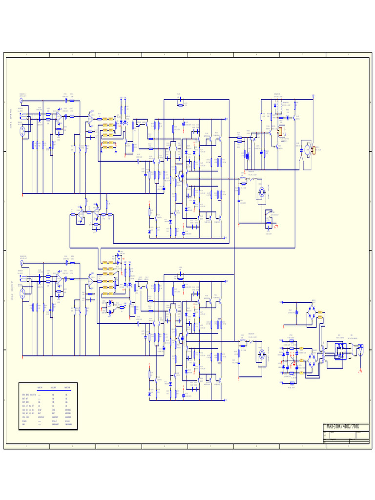 MAX-310/410X/710X PCB Components List | PDF