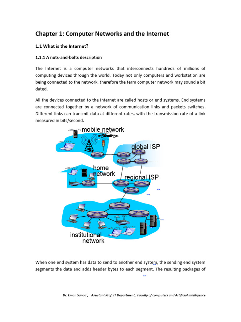 Fundamentals of computer networks chapter 1 summary pdf computer