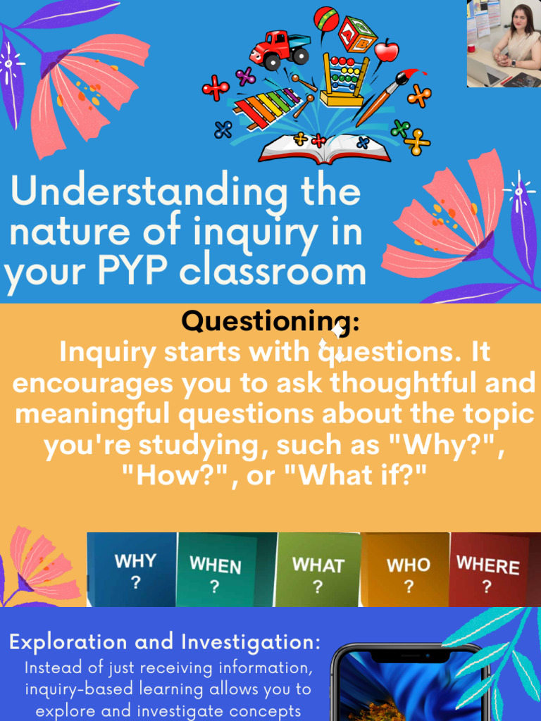 Inquiry-Based Learning in PYP Classrooms | PDF | Career & Growth | Self ...