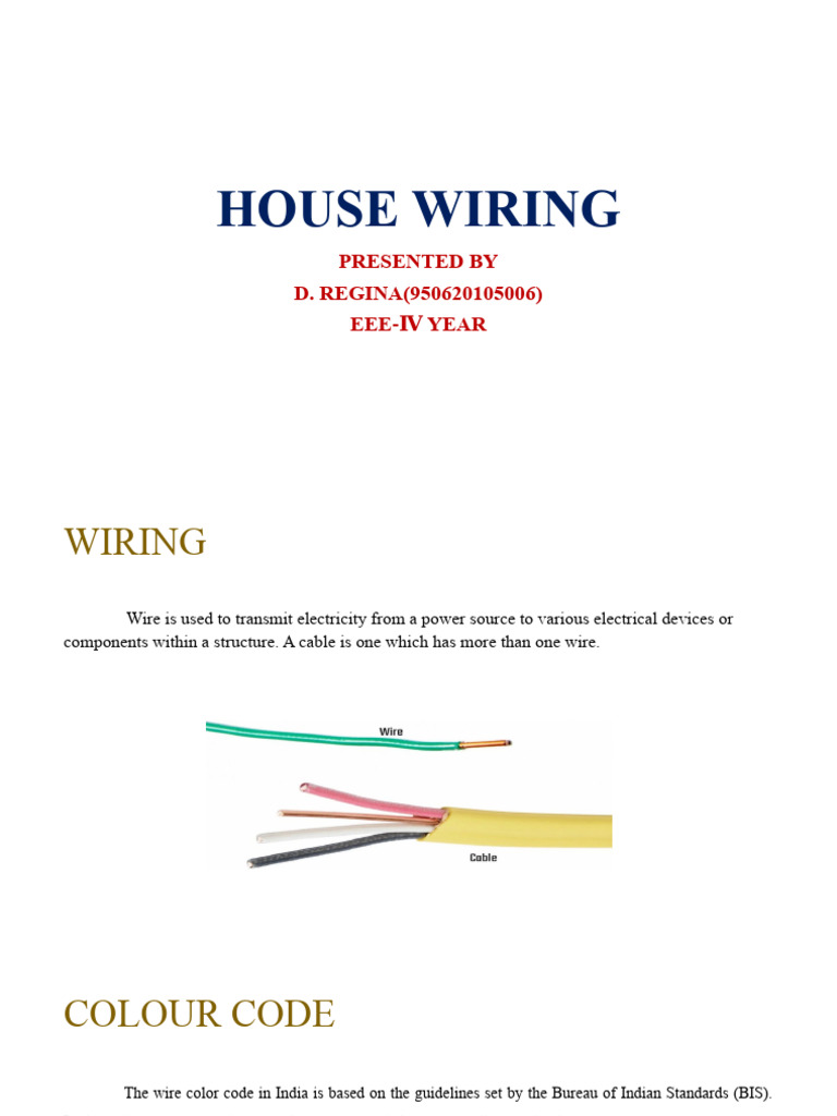 House Wiring Pdf Electrical Wiring Insulator Electricity