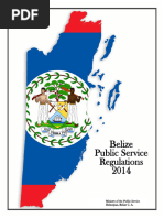 Belize Public Service Regulations