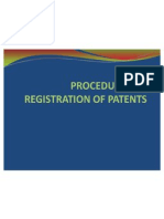 Procedure for Registration of Patents