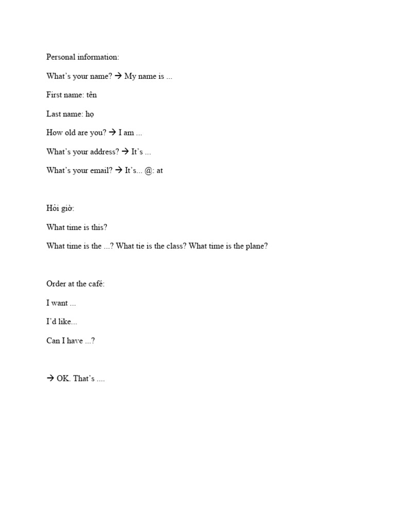 Essential English Phrases for Daily Use | PDF | Sports & Recreation ...