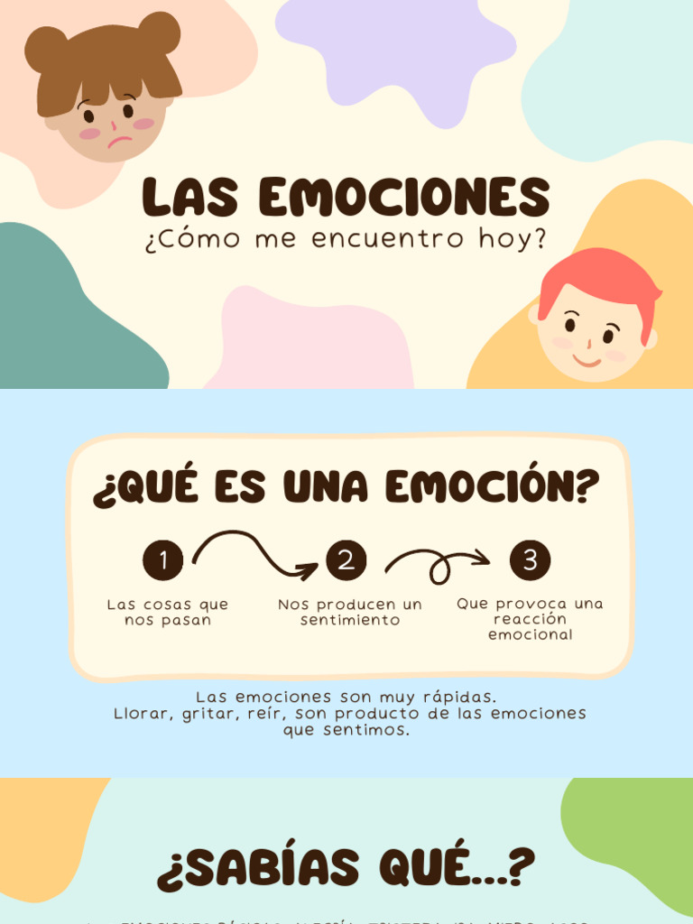 Las Emociones - Tercero de Secundaria | PDF | Las emociones ...