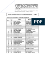 BEL List of Candidates Provisionally Short Listed For Interview