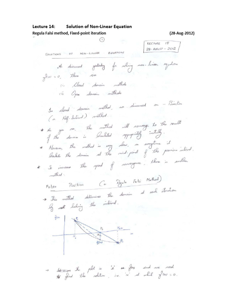 Lecture 15 | PDF