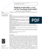 Rethinking leadership to improve teaching