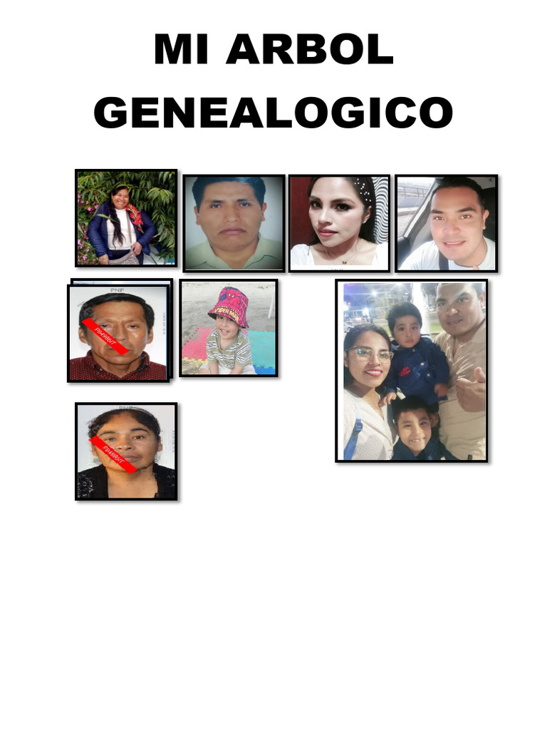 MI ARBOL GENEALOGICO | PDF
