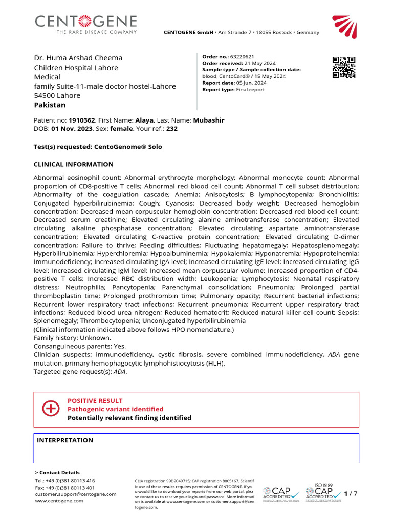Alaya Mubashir | PDF | Single Nucleotide Polymorphism | Biotechnology
